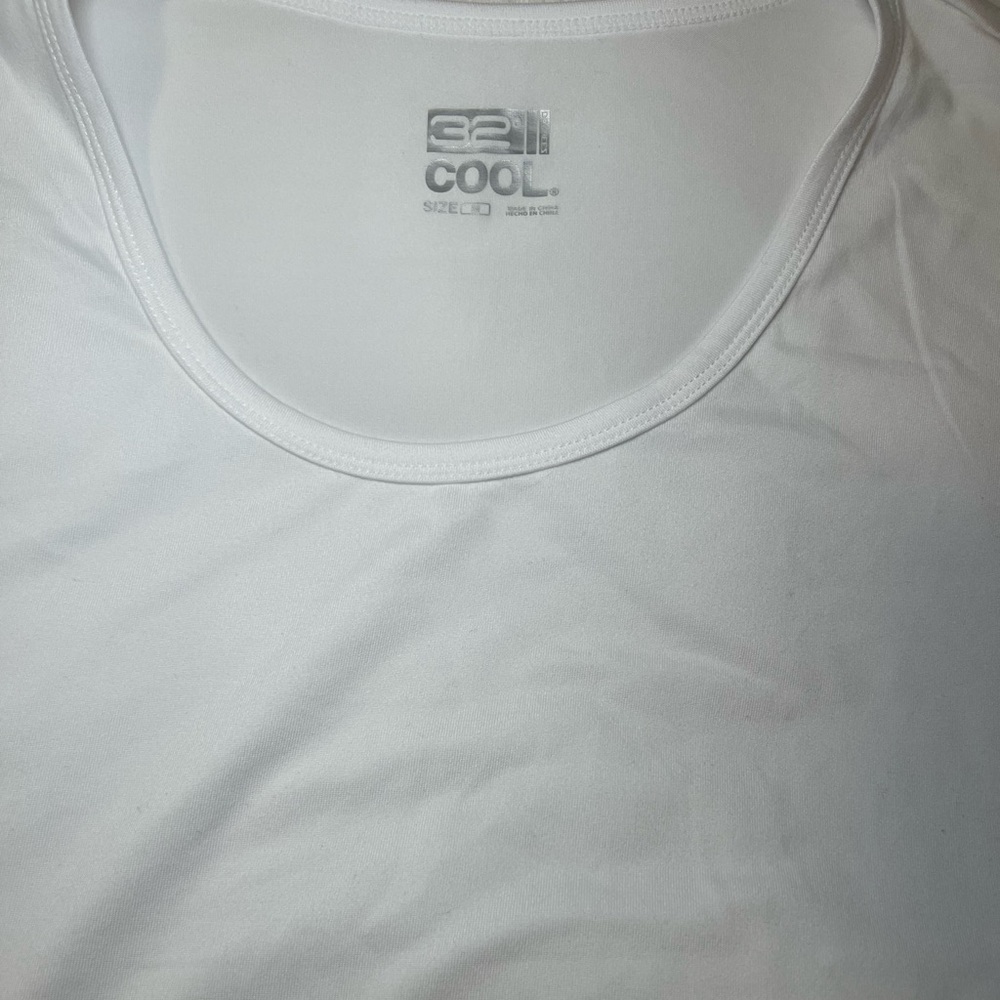 White Workout Top